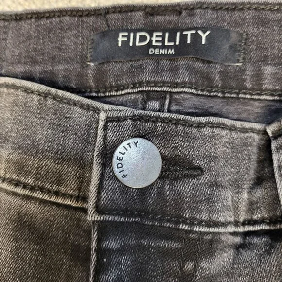 Fidelity Men's Hendrix Denim Indie Skinny Steel Wash Jeans 31x32 NWT $195 - Picture 6 of 14